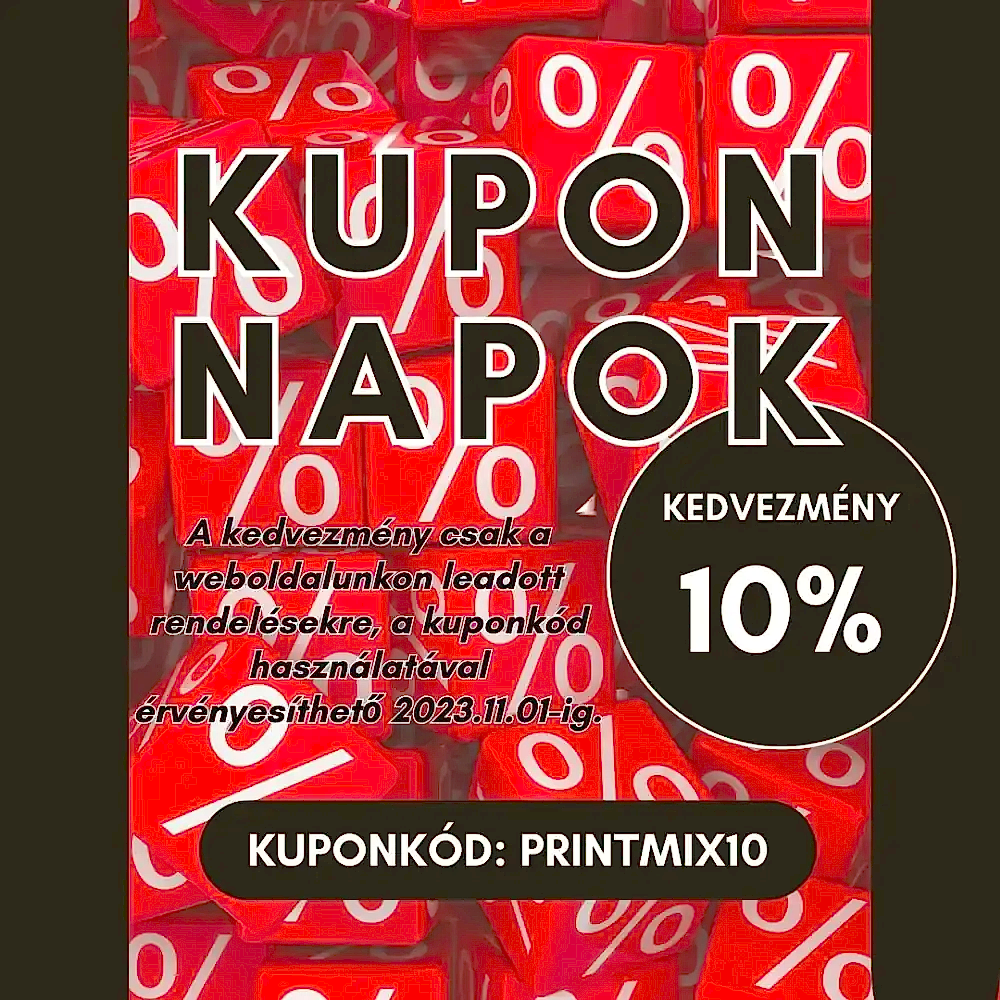 Kupon Napok a Printmix-nél