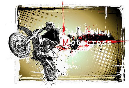 Motocross poszter