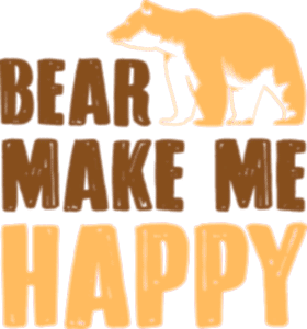 Bear make me happy