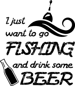 Fishing and drink beer