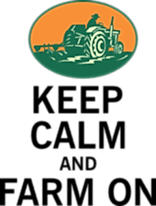 Keep calm and farm on