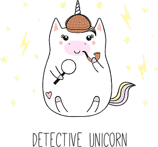 Detective unicorn