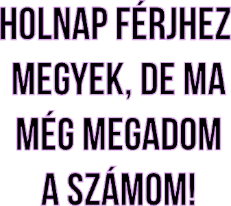 Férjhez megyek