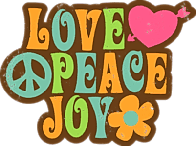 Love peace joy