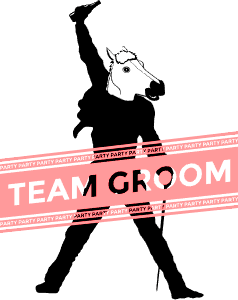 Team groom lófej