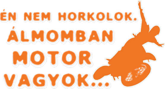 Motor vagyok álmomban