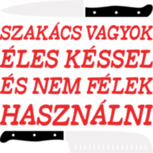 Éles késes szakács