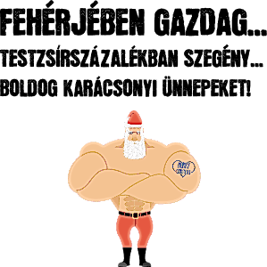 Fehérjében gazdag karácsonyt