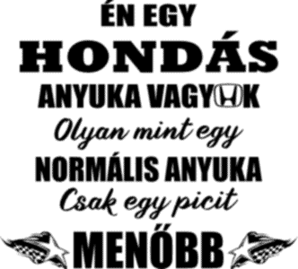 Hondás anyuka