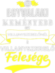 Villanyszerelő feleség