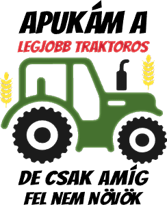 Apukám a legjobb traktoros