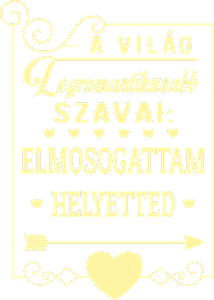 Legromantikusabb szavak