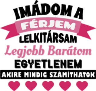 Imádom a férjem