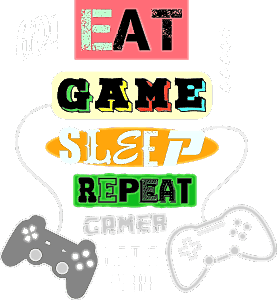 Eat game sleep repeat