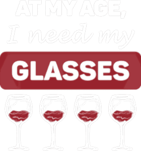 At my age I need my glasses