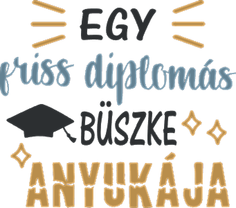 Egy friss diplomás büszke anyukája