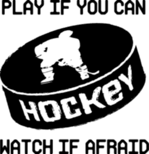 Play if you can hockey