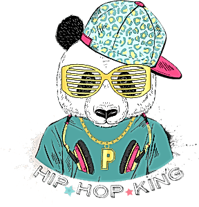 Hiphop panda