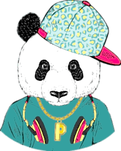 Hiphop panda