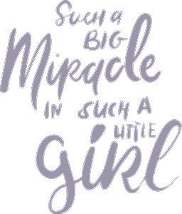 Big miracle in a little girl