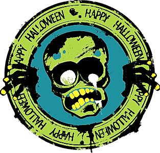 Halloween zombi