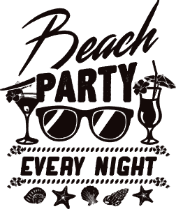 Beach party every night